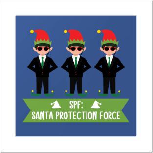 SPF Santa Protection Force Posters and Art